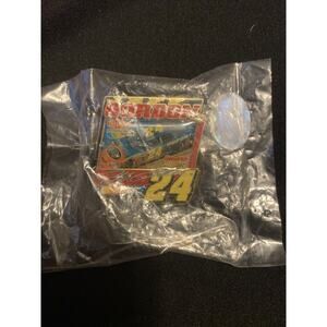 NASCAR 24 Jeff Gordon Collectors Enamel Lapel Pin 2006 Vintage, Hendrix DuPont